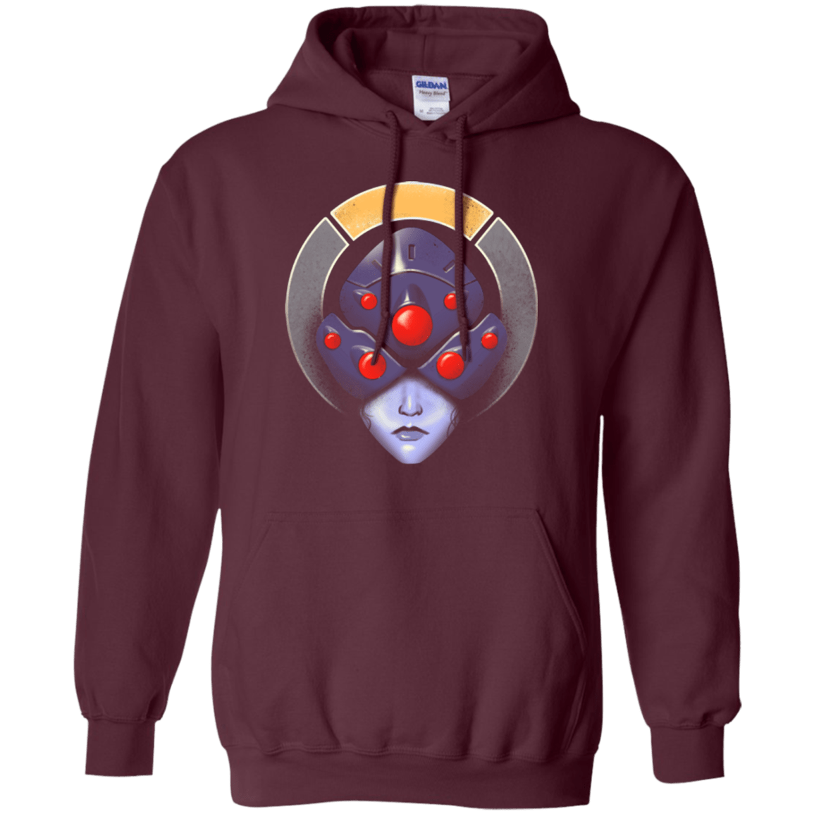Sweatshirts Maroon / Small The Widow Assassin Pullover Hoodie