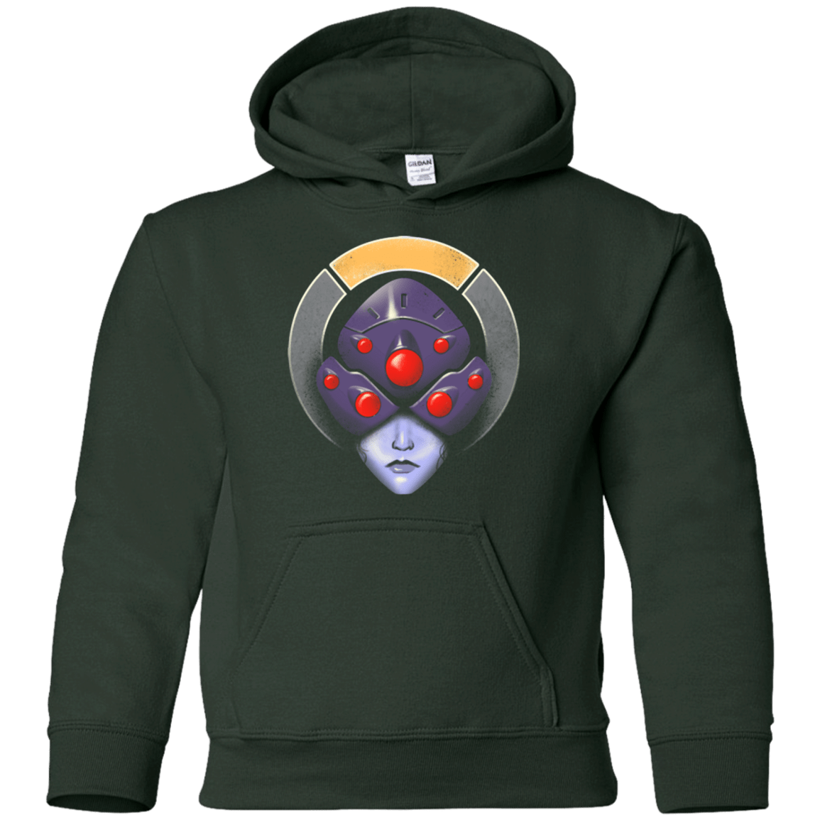 Sweatshirts Forest Green / YS The Widow Assassin Youth Hoodie