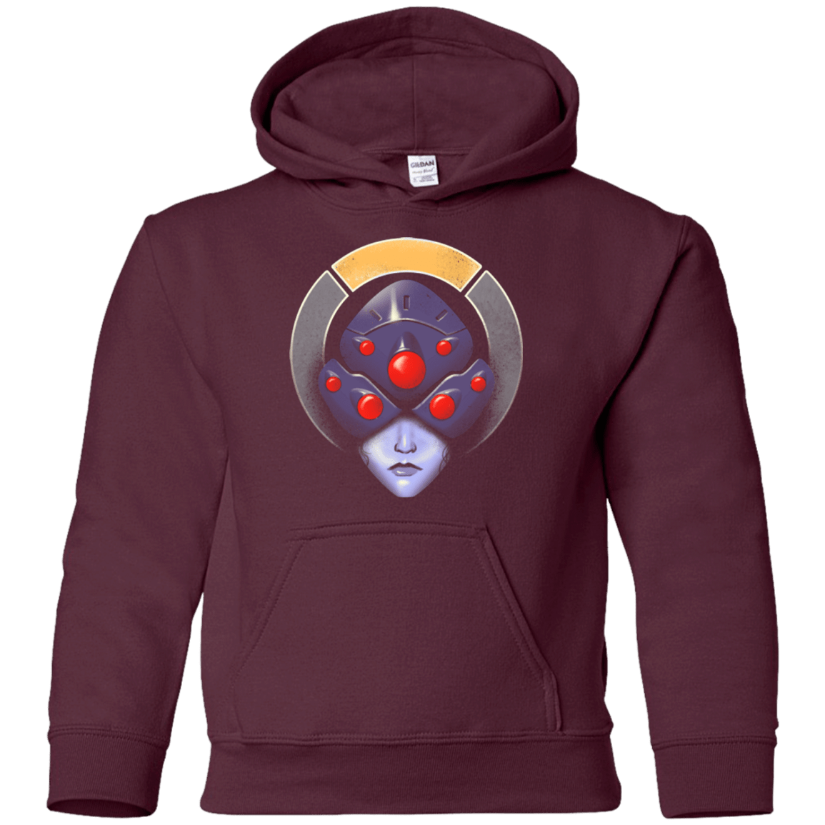 Sweatshirts Maroon / YS The Widow Assassin Youth Hoodie