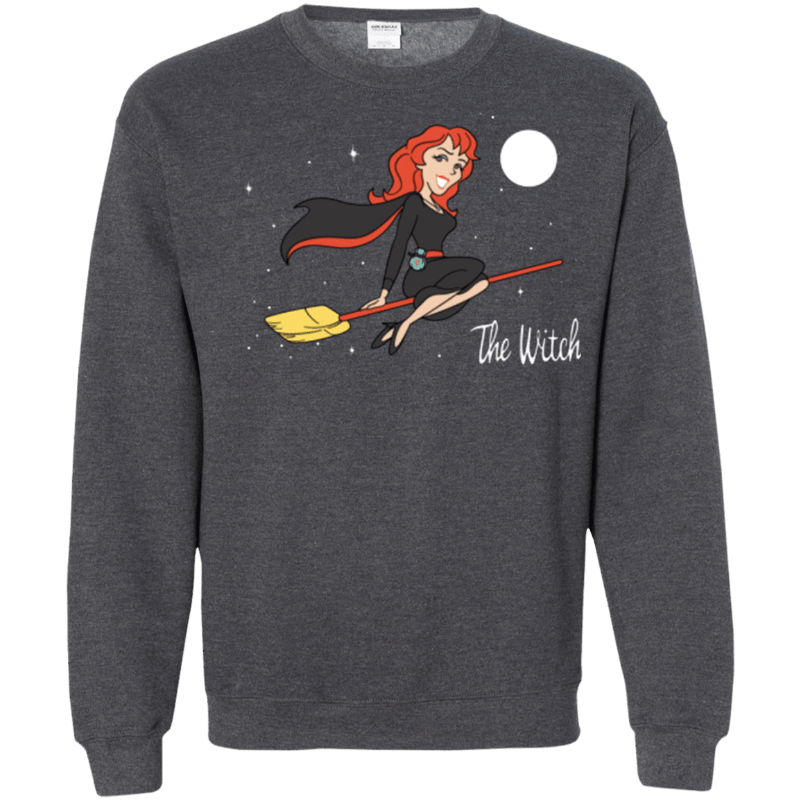 Sweatshirts Dark Heather / Small The Witch Crewneck Sweatshirt
