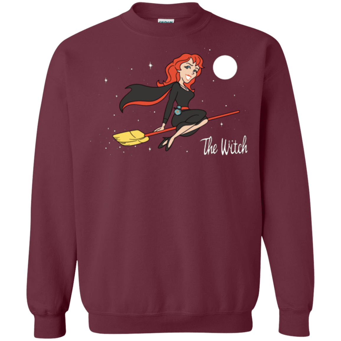 Sweatshirts Maroon / Small The Witch Crewneck Sweatshirt