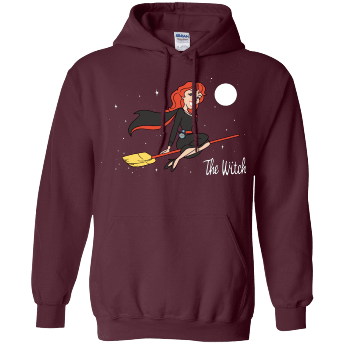 Sweatshirts Maroon / Small The Witch Pullover Hoodie