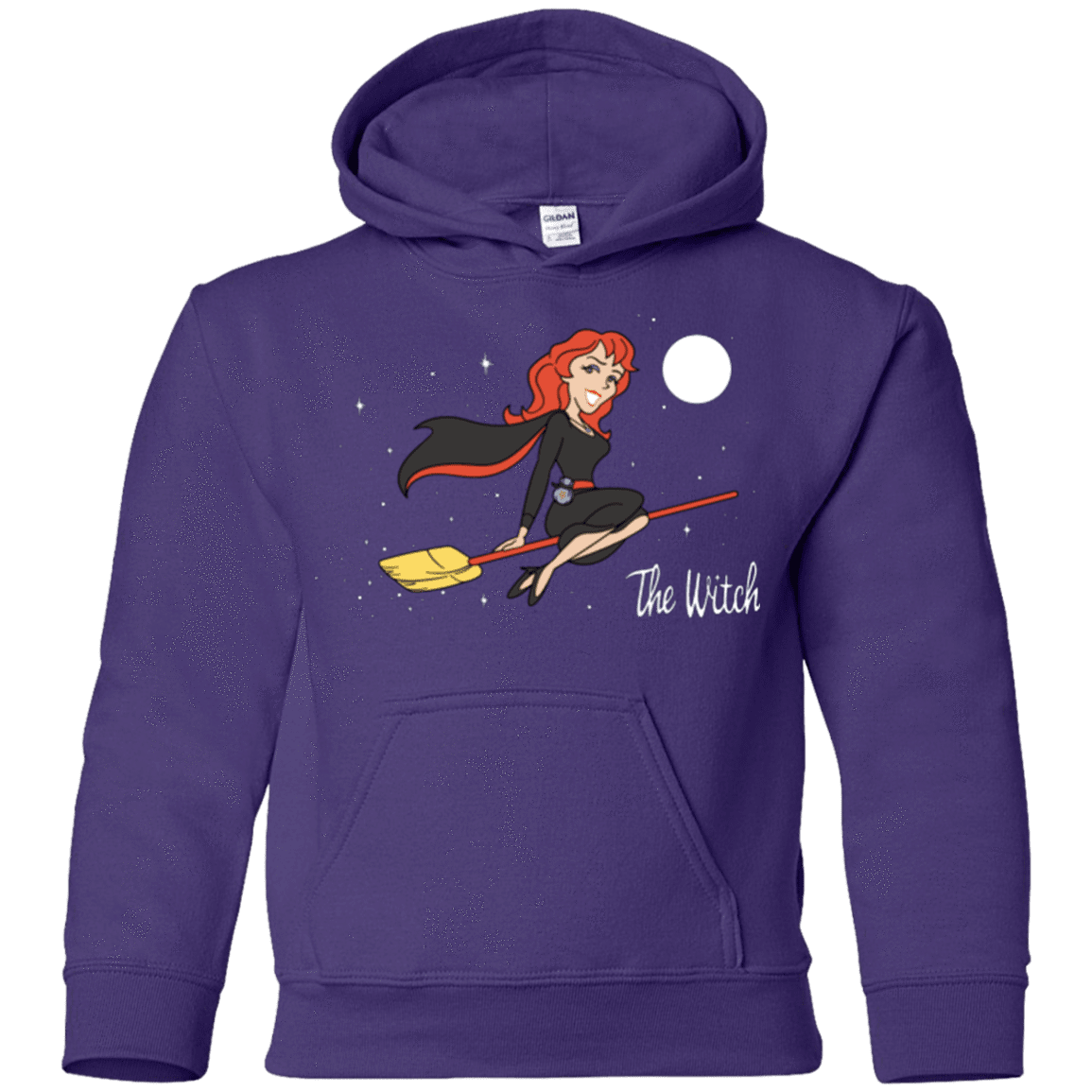 Sweatshirts Purple / YS The Witch Youth Hoodie