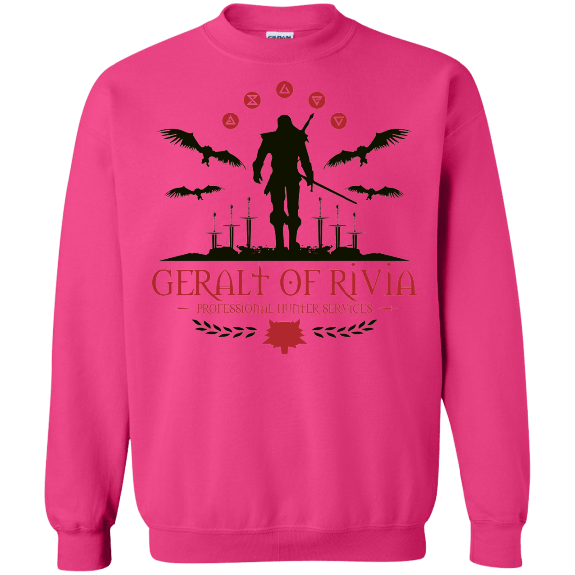 Sweatshirts Heliconia / Small The Witcher 3 Wild Hunt Crewneck Sweatshirt