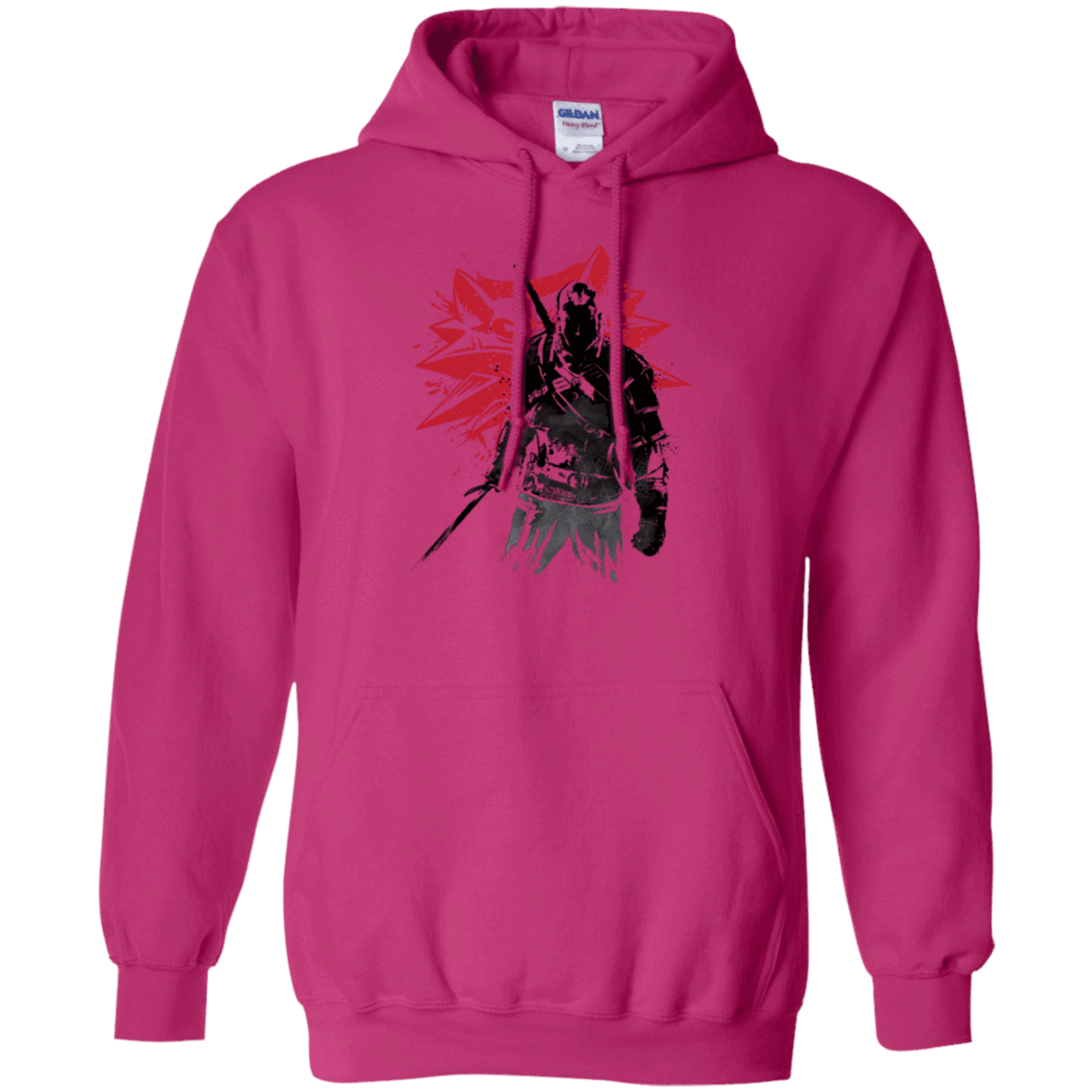 Sweatshirts Heliconia / Small The witcher sumi-e Pullover Hoodie