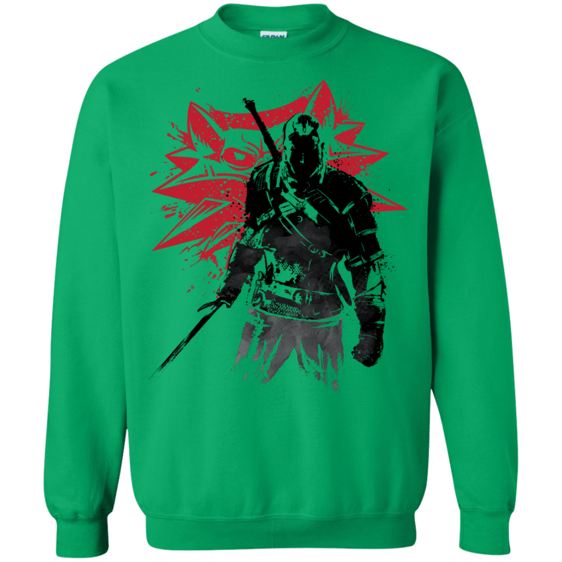 Sweatshirts Irish Green / Small The Witcher Sumie Crewneck Sweatshirt