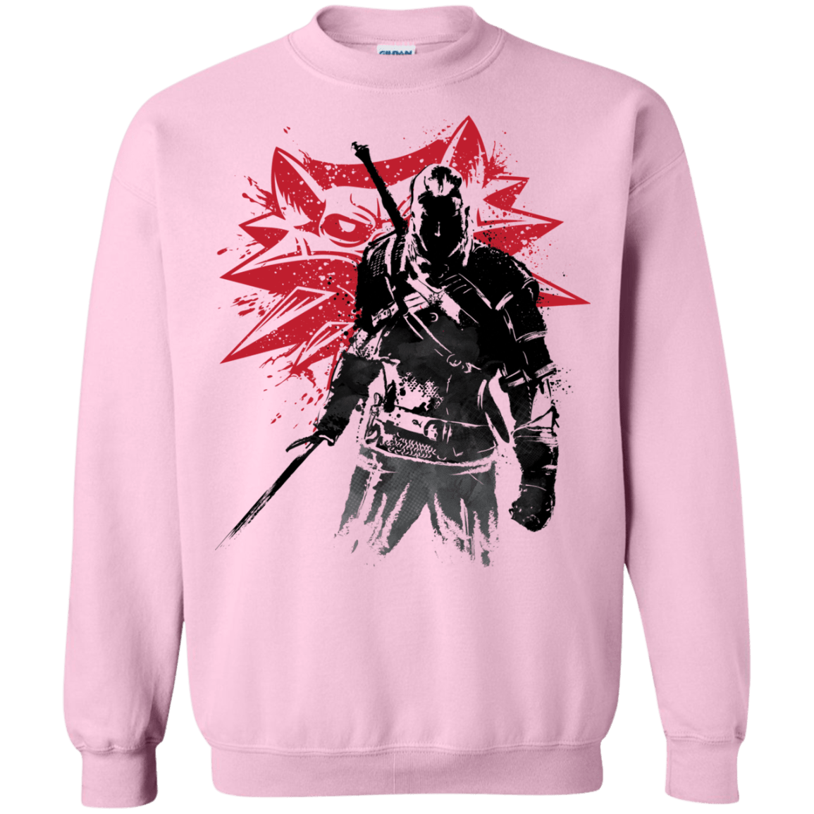 Sweatshirts Light Pink / Small The Witcher Sumie Crewneck Sweatshirt