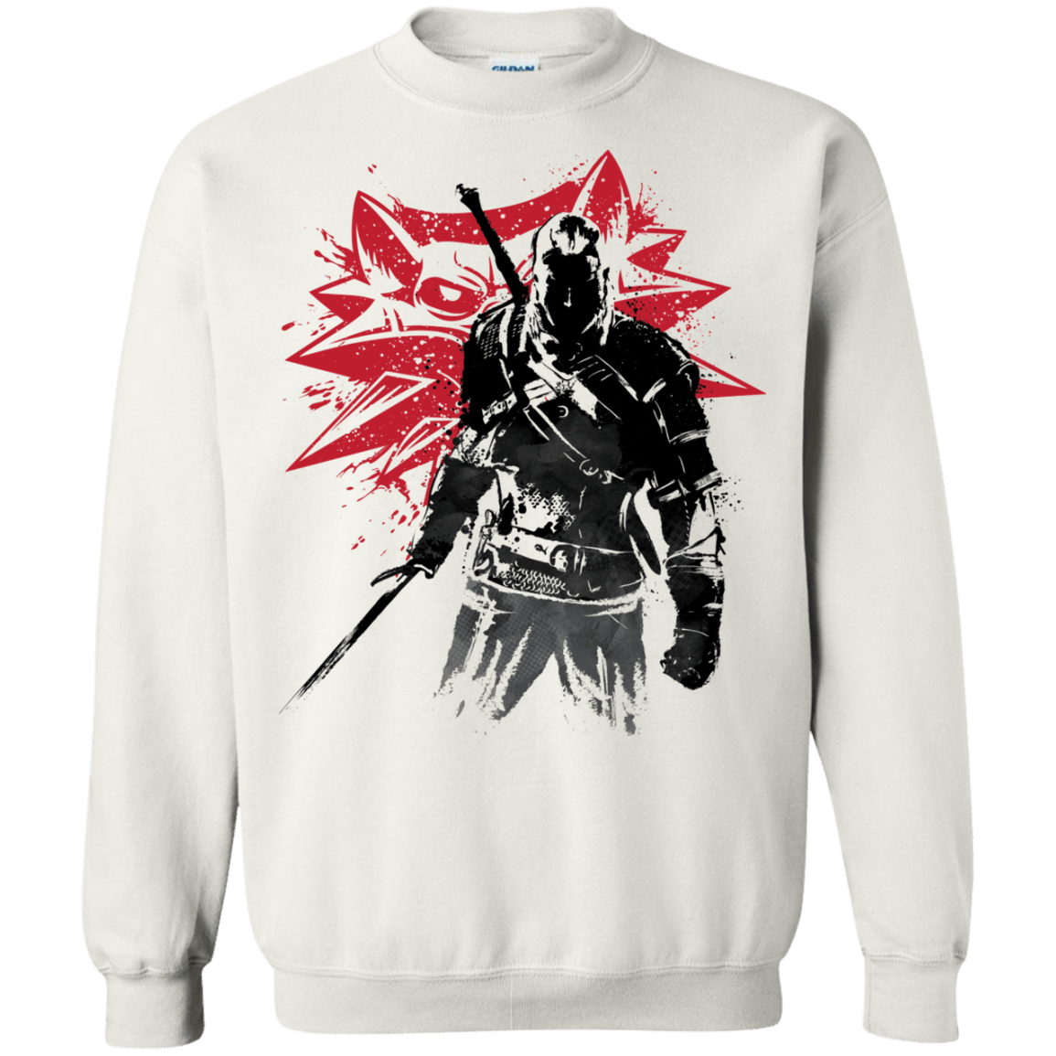 Sweatshirts White / Small The Witcher Sumie Crewneck Sweatshirt