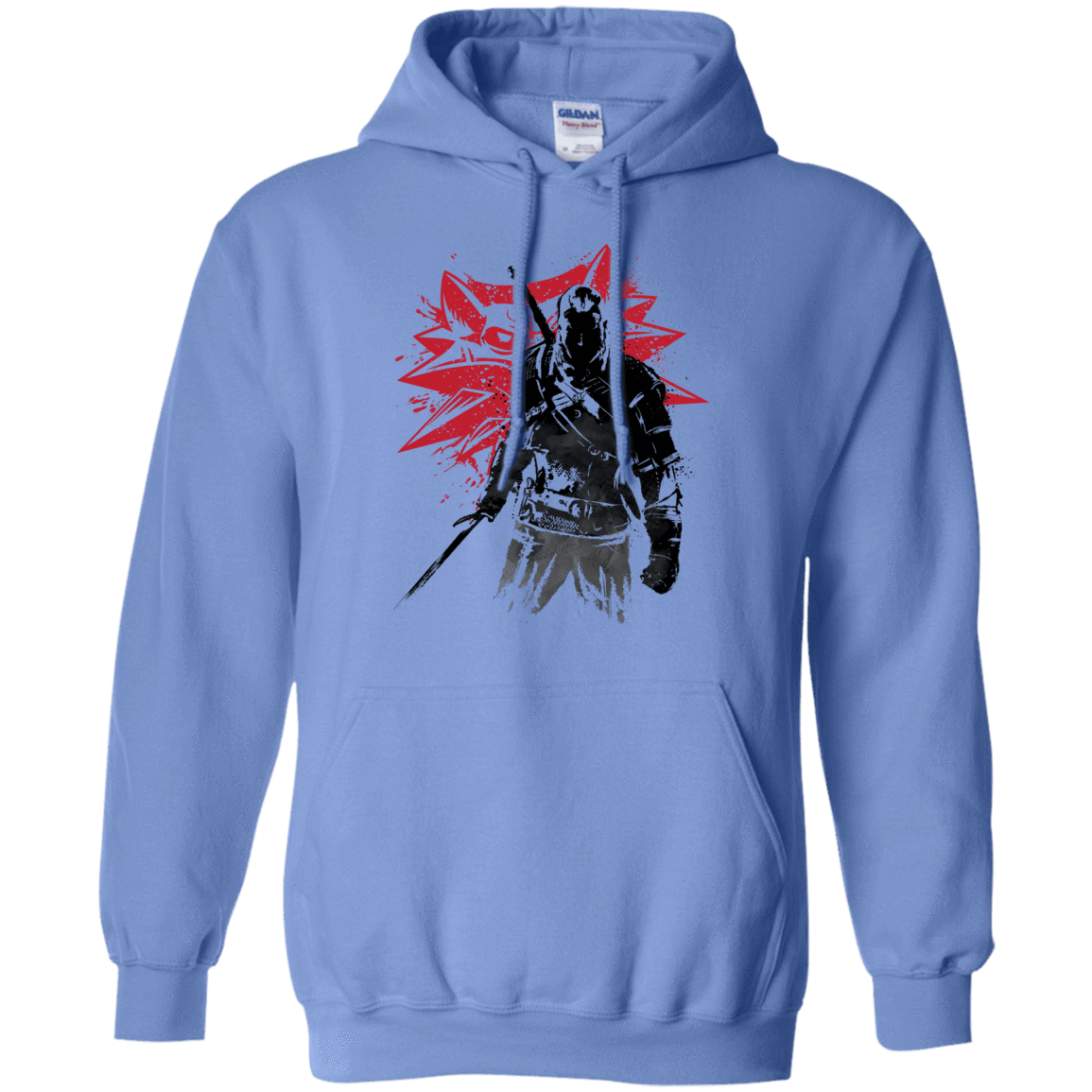Sweatshirts Carolina Blue / Small The Witcher Sumie Pullover Hoodie