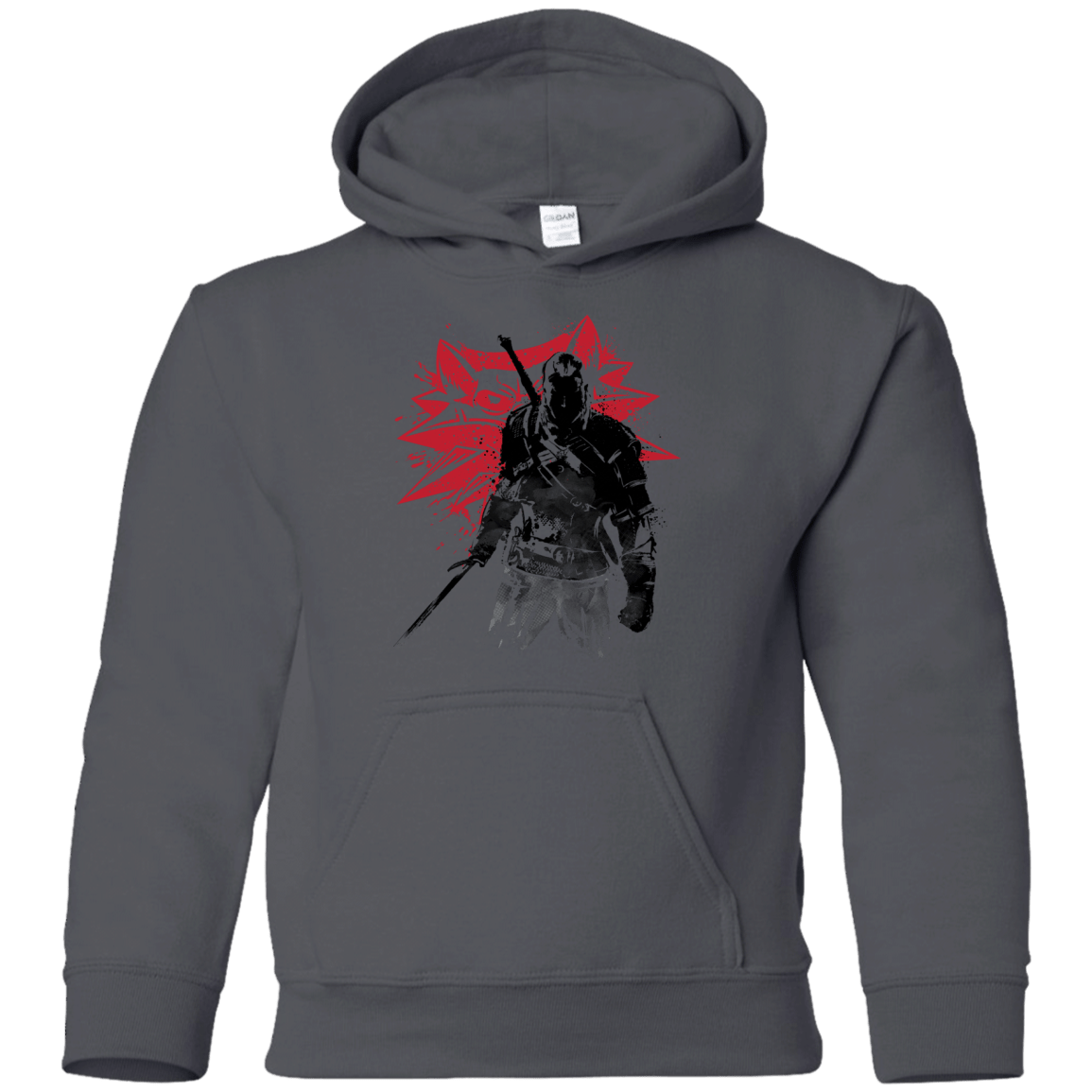 Sweatshirts Charcoal / YS The Witcher Sumie Youth Hoodie