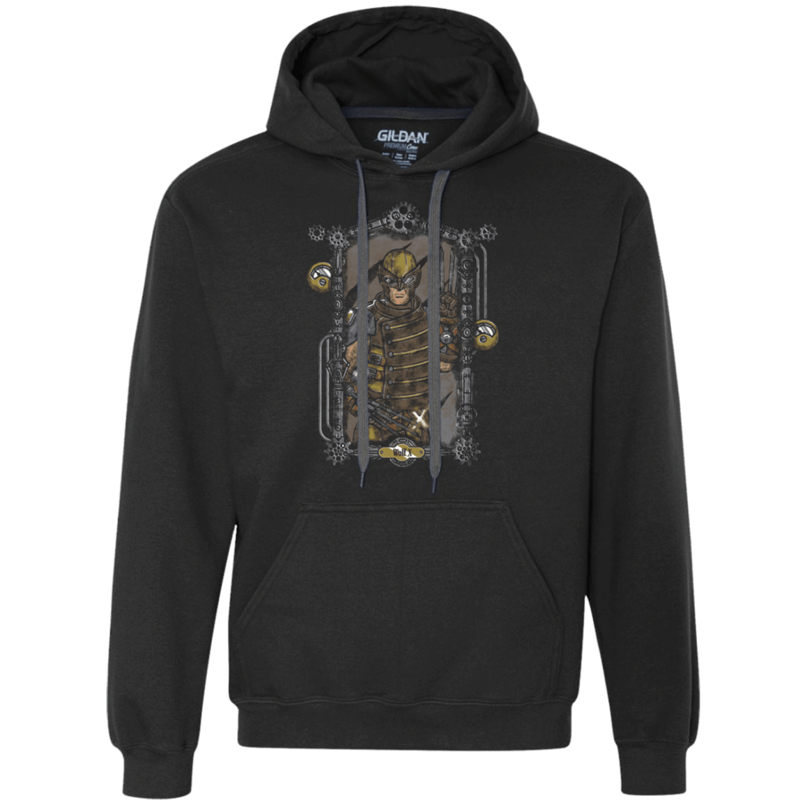 Sweatshirts Black / Small The Wolf Premium Fleece Hoodie