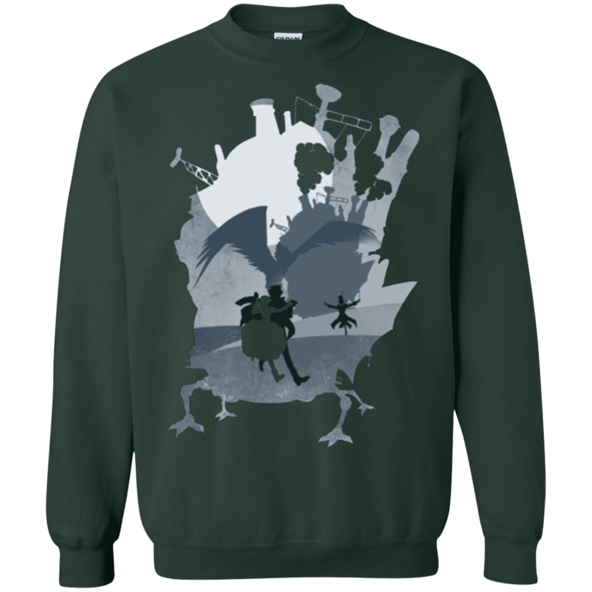 Sweatshirts Forest Green / Small The Wonder Castle Crewneck Sweatshirt