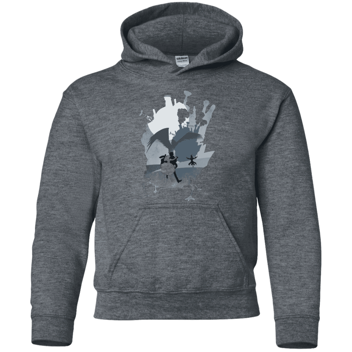 Sweatshirts Dark Heather / YS The Wonder Castle Youth Hoodie