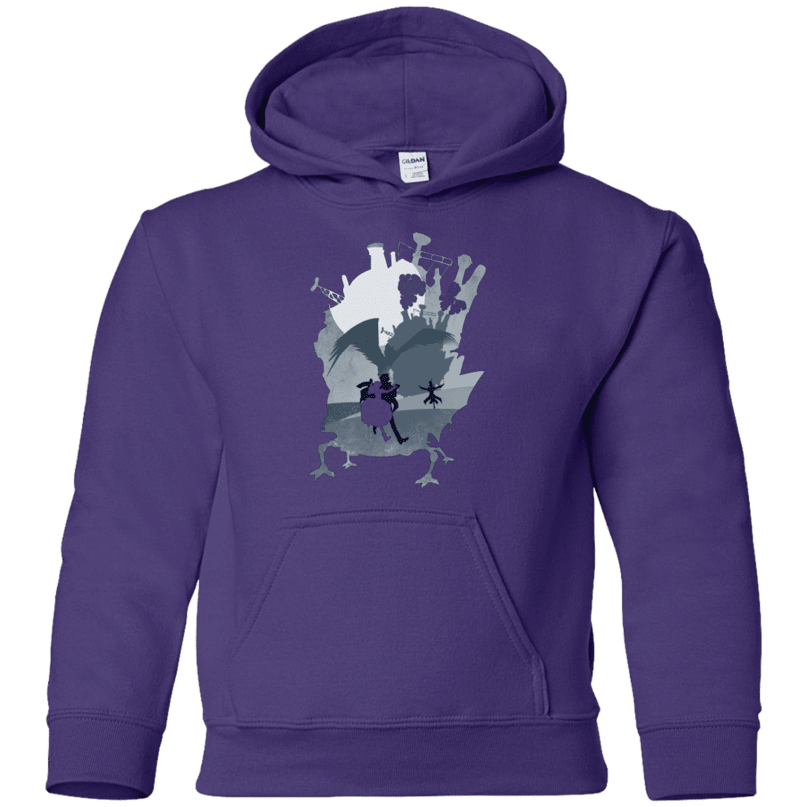 Sweatshirts Purple / YS The Wonder Castle Youth Hoodie