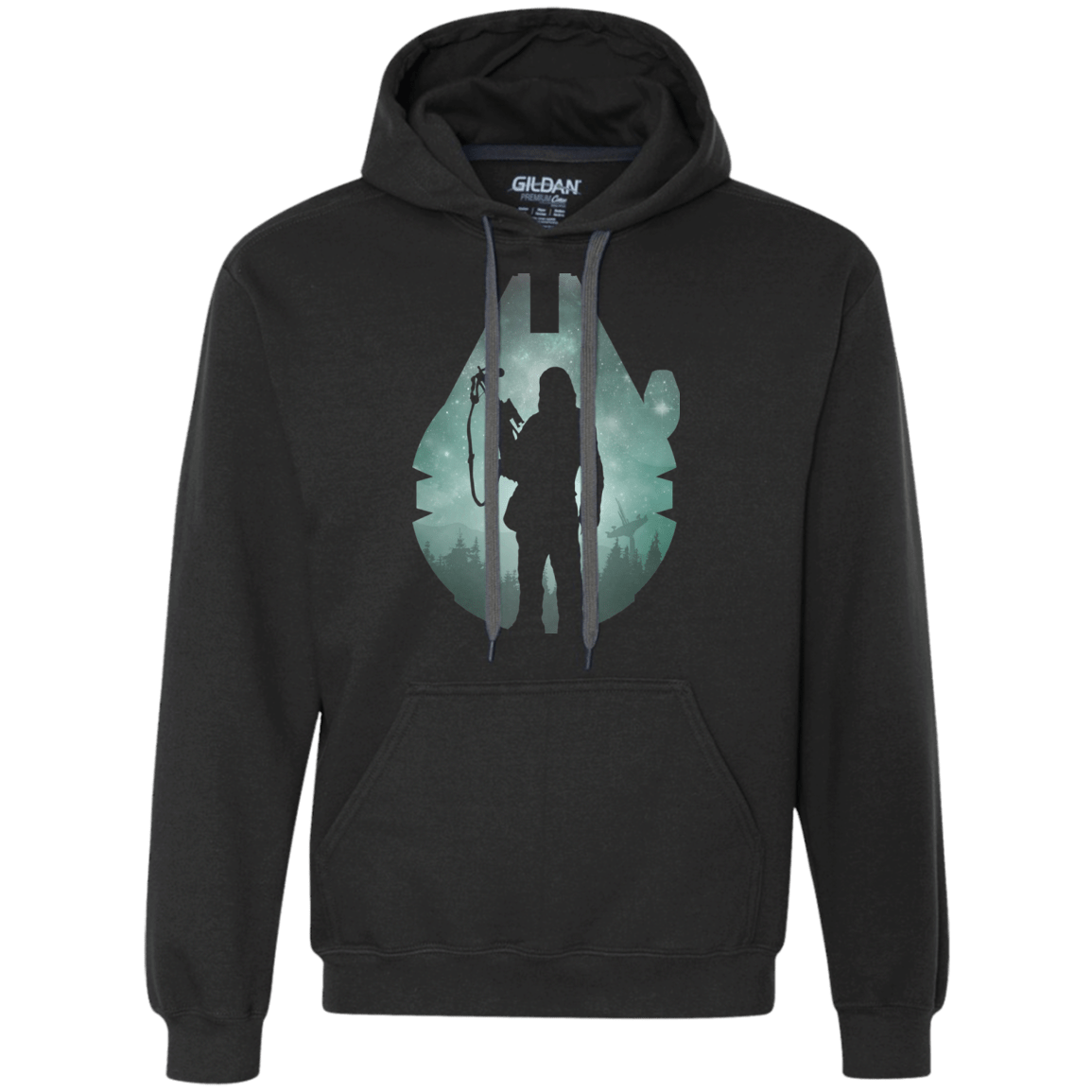 Sweatshirts Black / S The Wookiee Premium Fleece Hoodie