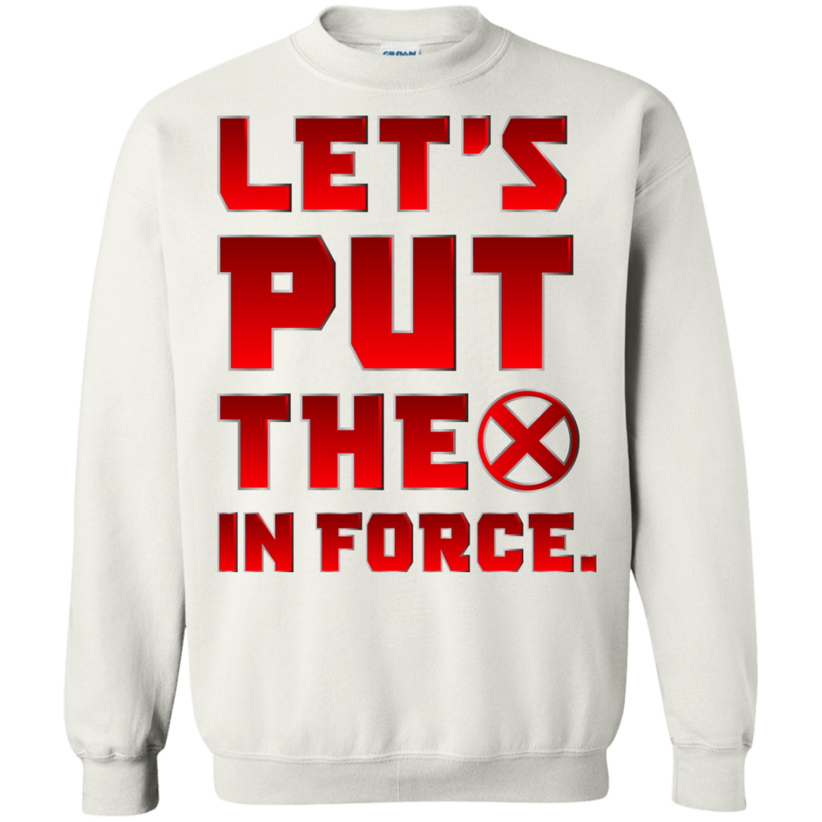 Sweatshirts White / S The X In Force Crewneck Sweatshirt