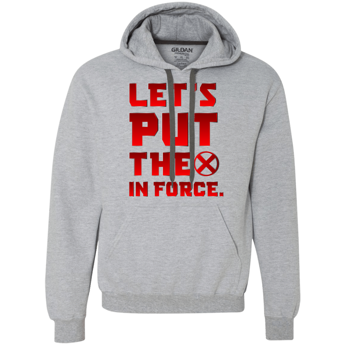Sweatshirts Sport Grey / S The X In Force Premium Fleece Hoodie