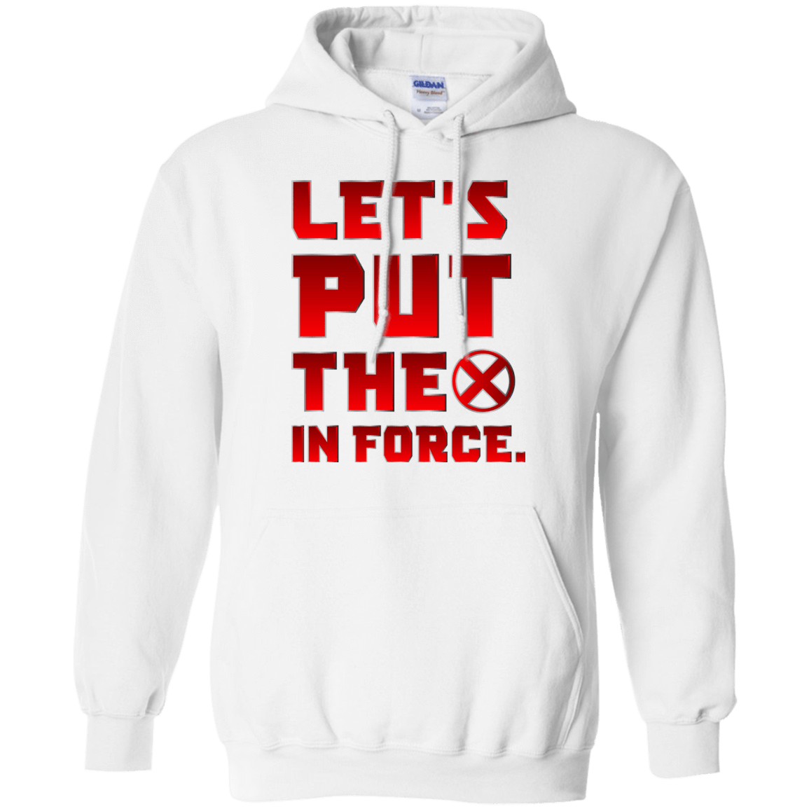 Sweatshirts White / S The X In Force Pullover Hoodie