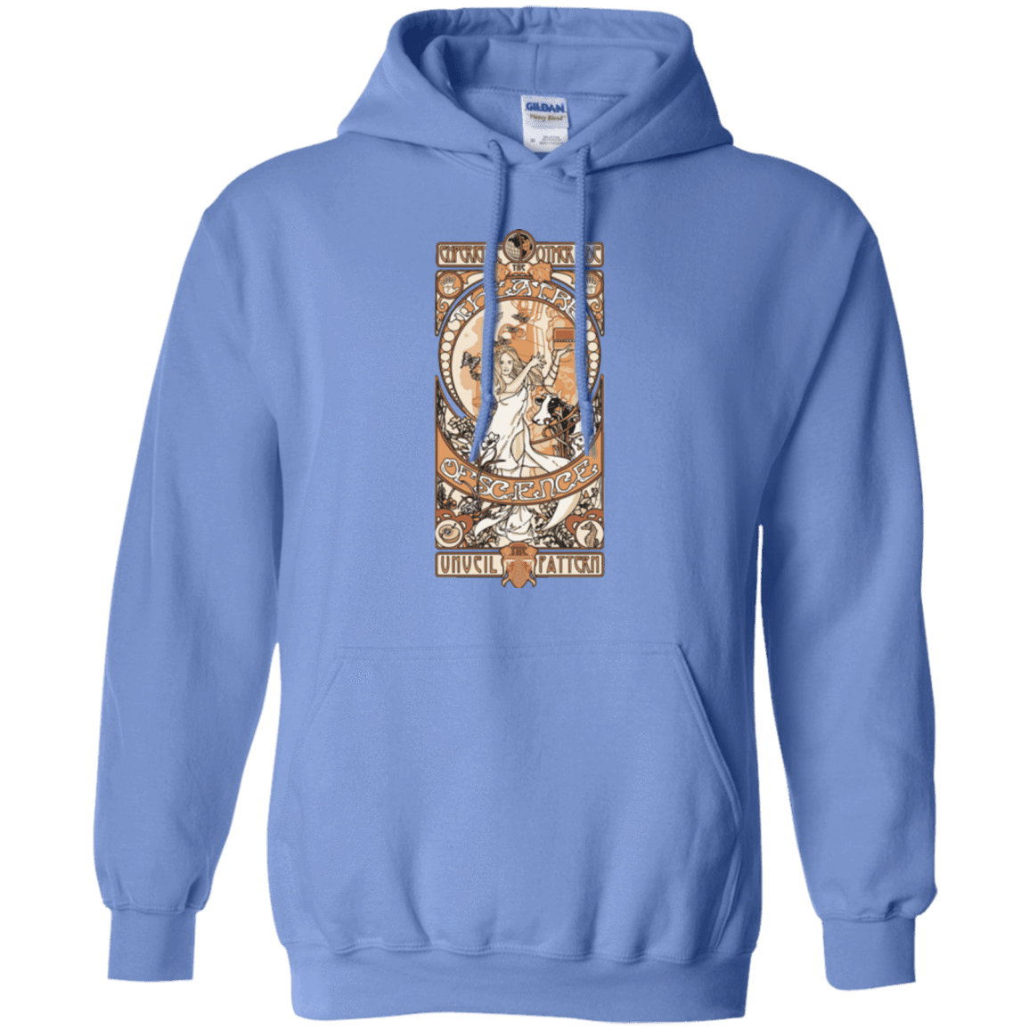 Sweatshirts Carolina Blue / Small Theatre of science Pullover Hoodie