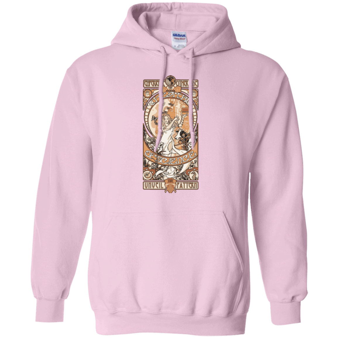 Sweatshirts Light Pink / Small Theatre of science Pullover Hoodie