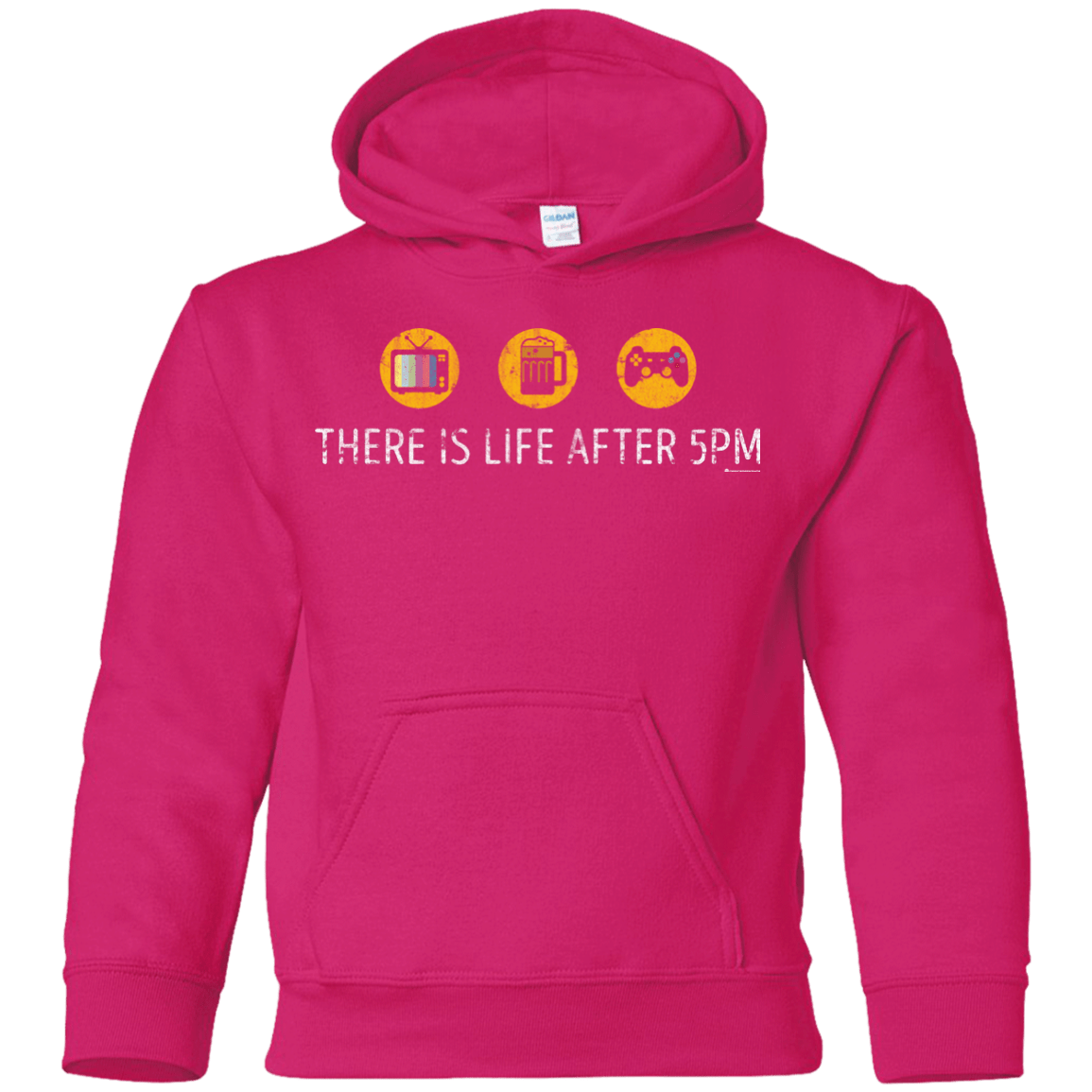 Sweatshirts Heliconia / YS There Is Life After 5PM Youth Hoodie