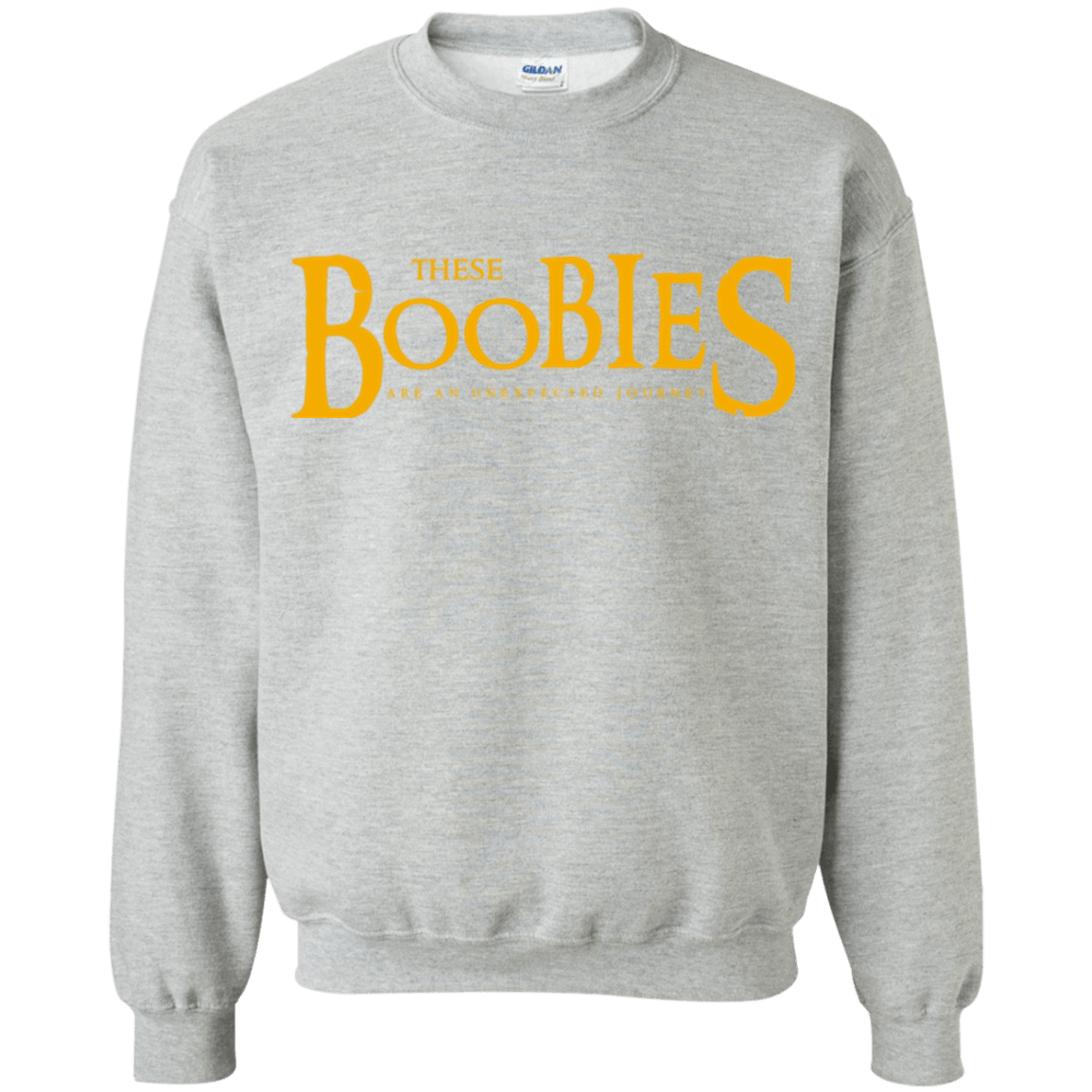 Sweatshirts Sport Grey / Small These boobies Crewneck Sweatshirt