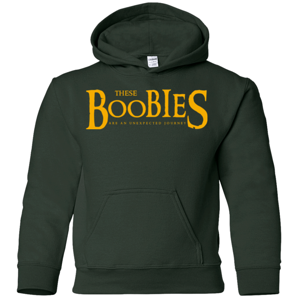 Sweatshirts Forest Green / YS These boobies Youth Hoodie