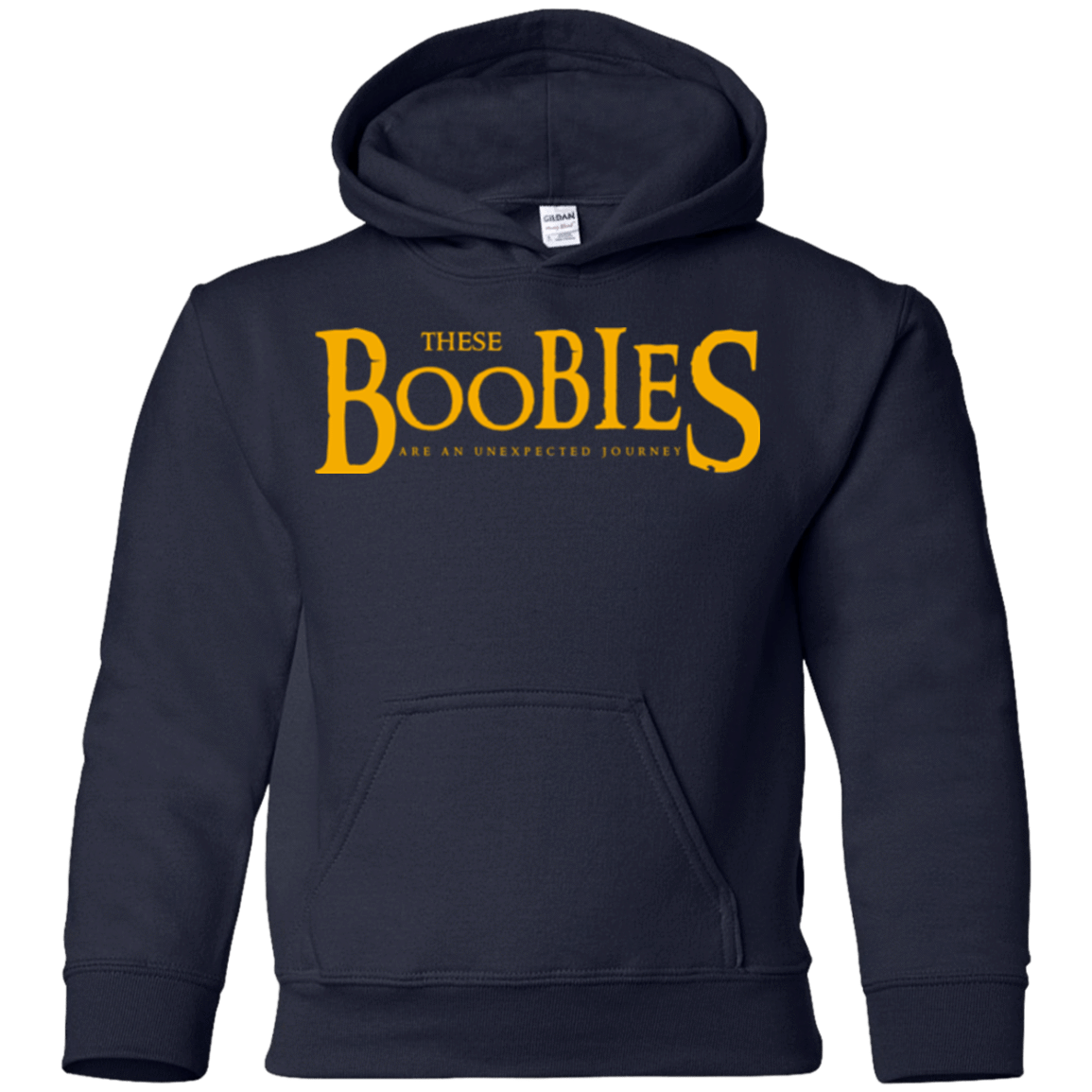 Sweatshirts Navy / YS These boobies Youth Hoodie
