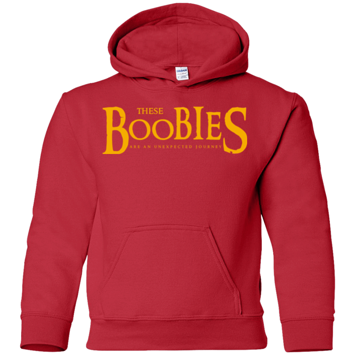 Sweatshirts Red / YS These boobies Youth Hoodie