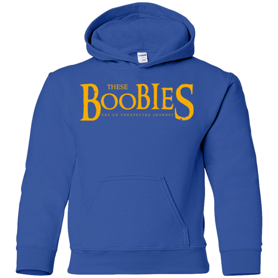 Sweatshirts Royal / YS These boobies Youth Hoodie