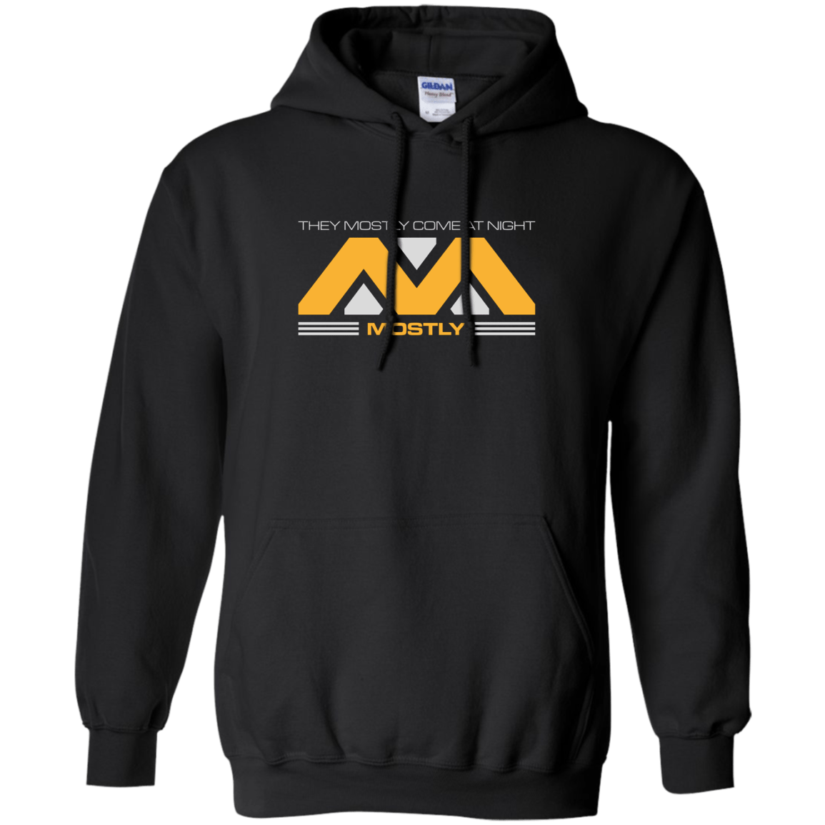 Sweatshirts Black / Small They Mostly Come At Night Mostly Pullover Hoodie