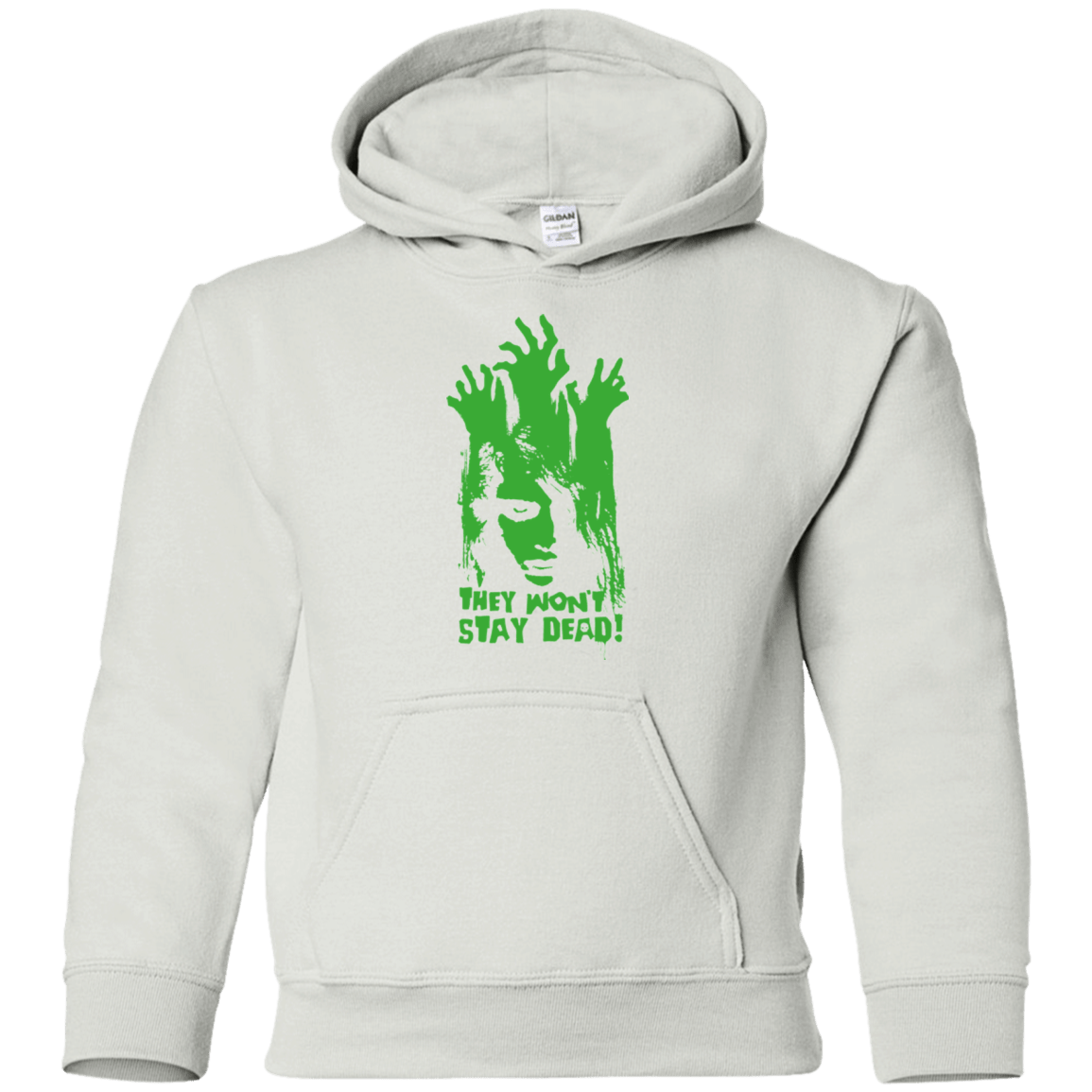Sweatshirts White / YS They Wont Stay Dead Youth Hoodie