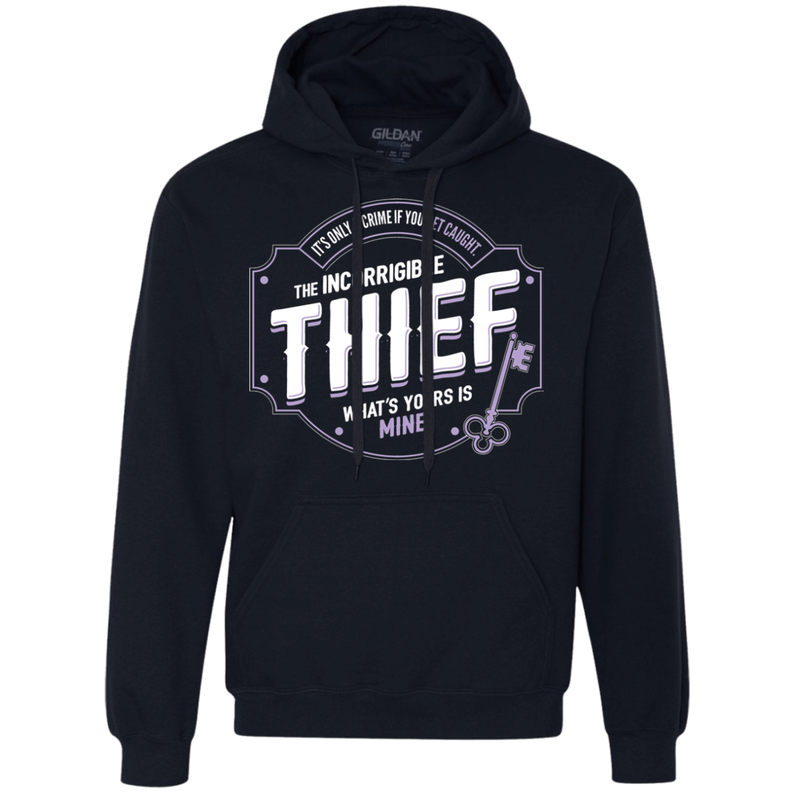 Sweatshirts Navy / S Thief Premium Fleece Hoodie