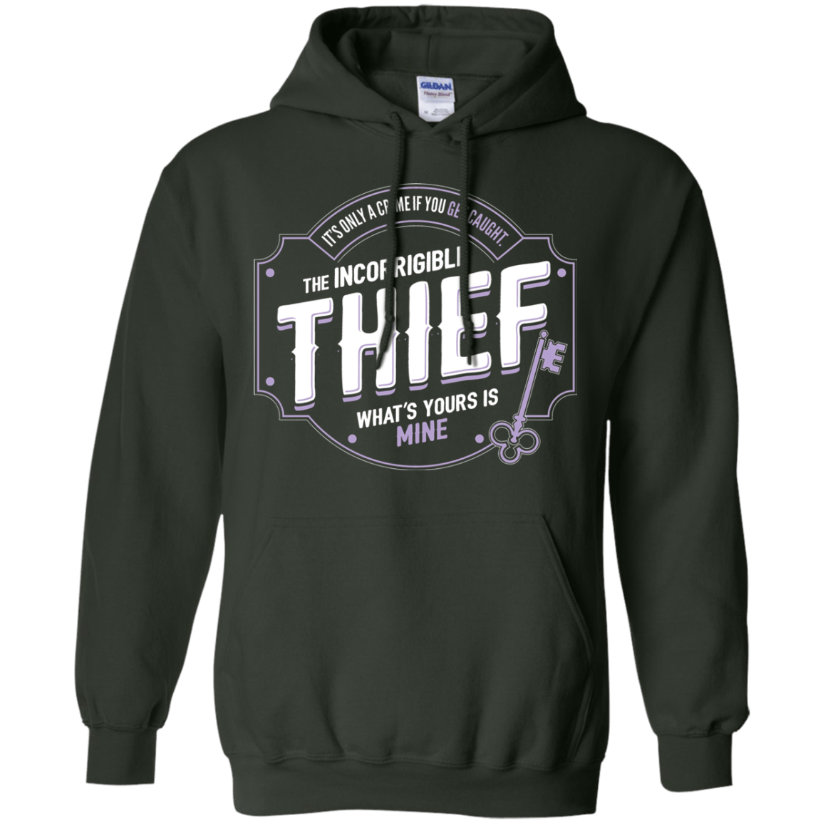 Sweatshirts Forest Green / S Thief Pullover Hoodie
