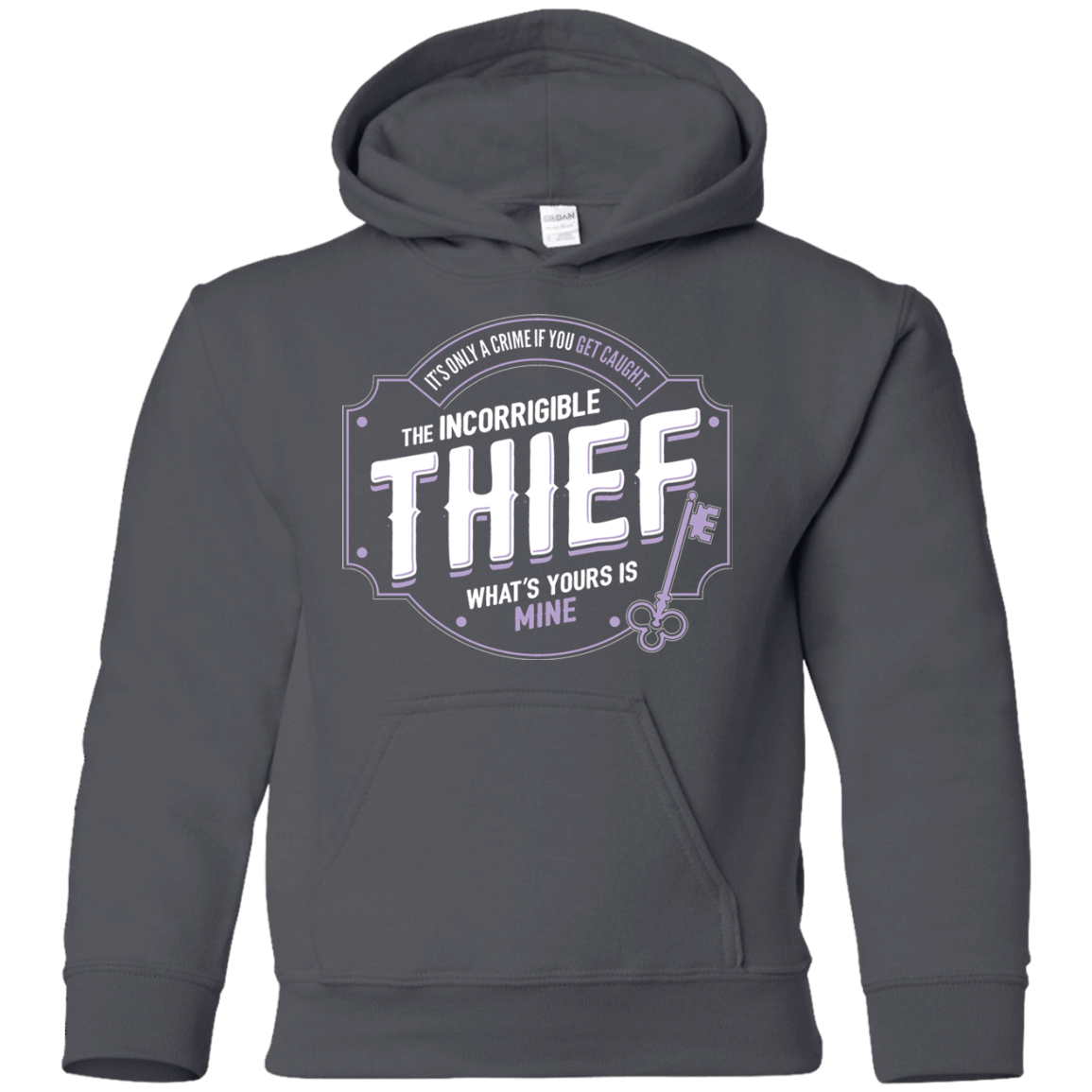 Sweatshirts Charcoal / YS Thief Youth Hoodie