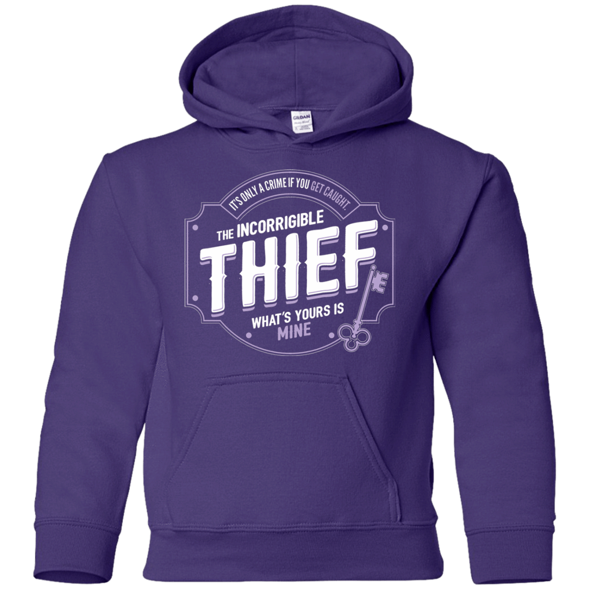 Sweatshirts Purple / YS Thief Youth Hoodie