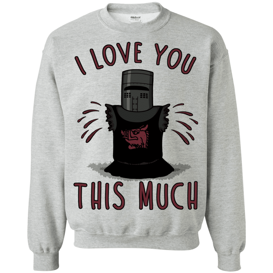 Sweatshirts Sport Grey / Small This much Crewneck Sweatshirt