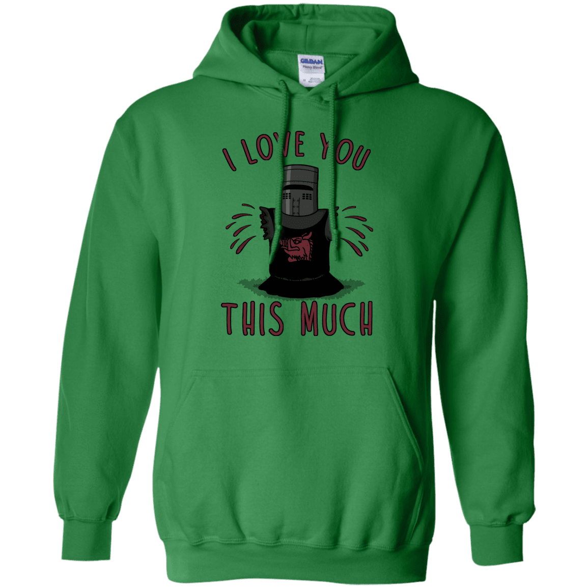 Sweatshirts Irish Green / Small This much Pullover Hoodie