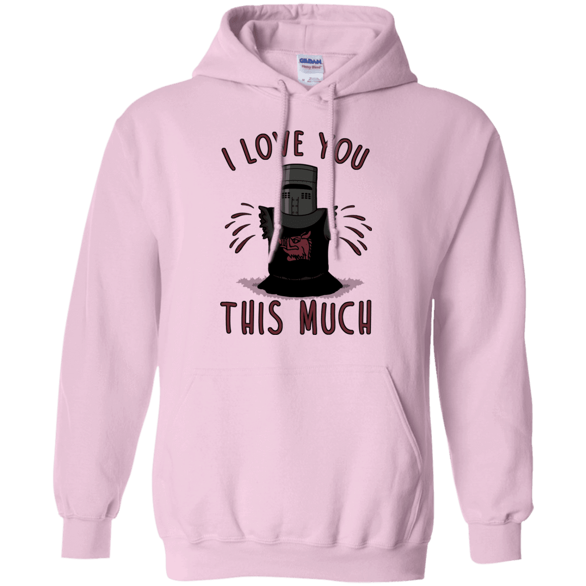 Sweatshirts Light Pink / Small This much Pullover Hoodie