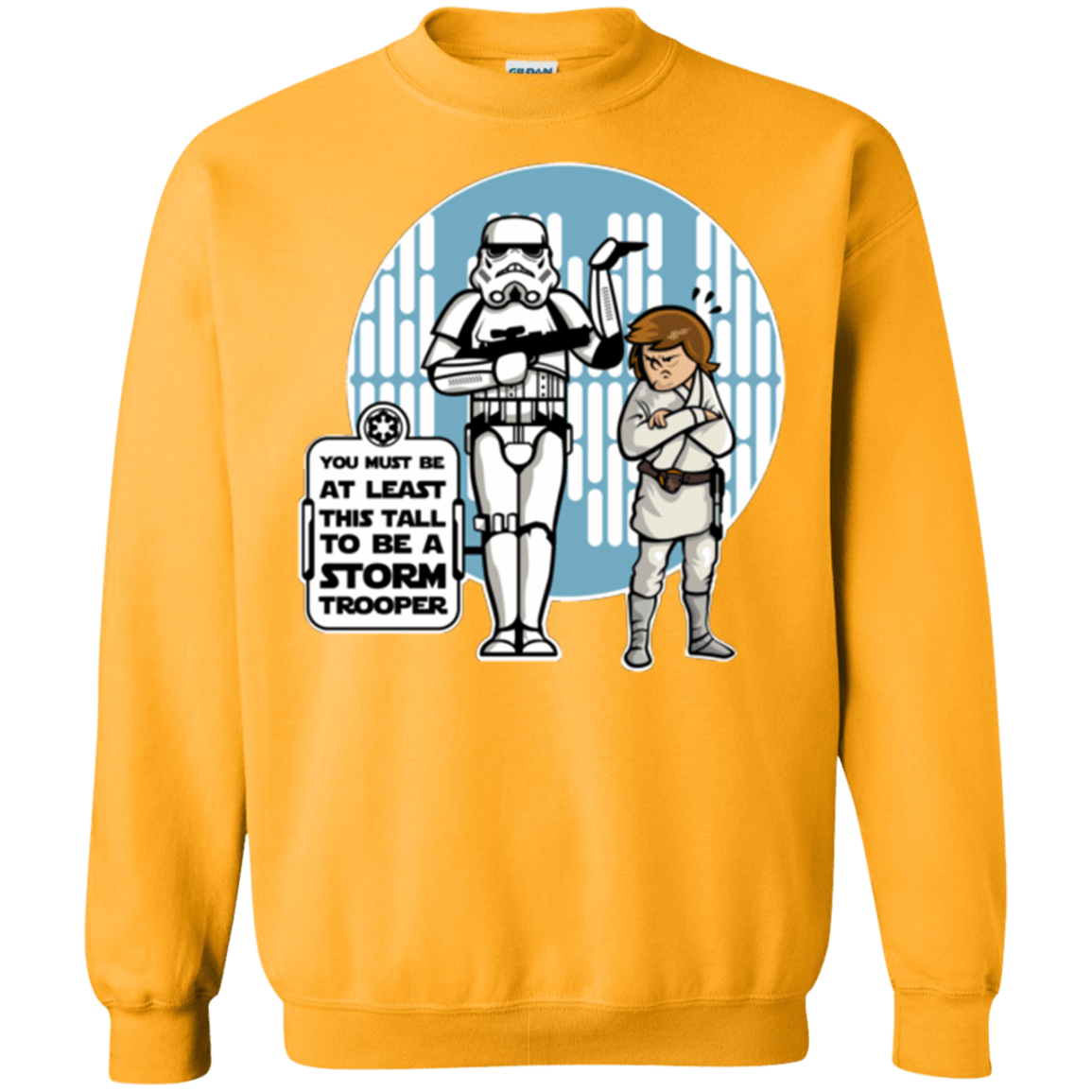 Sweatshirts Gold / Small This Tall Crewneck Sweatshirt