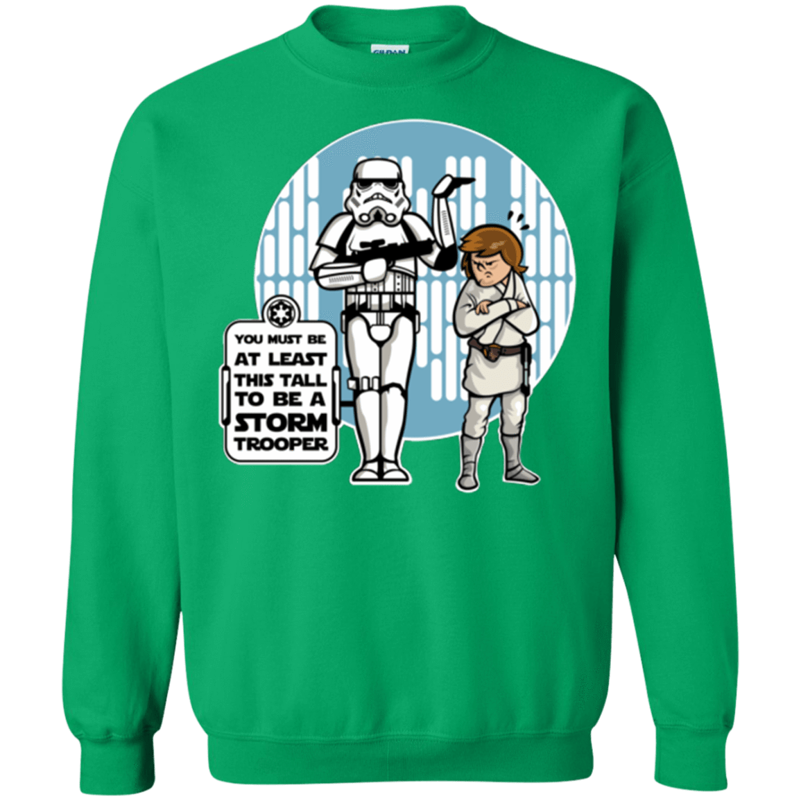 Sweatshirts Irish Green / Small This Tall Crewneck Sweatshirt