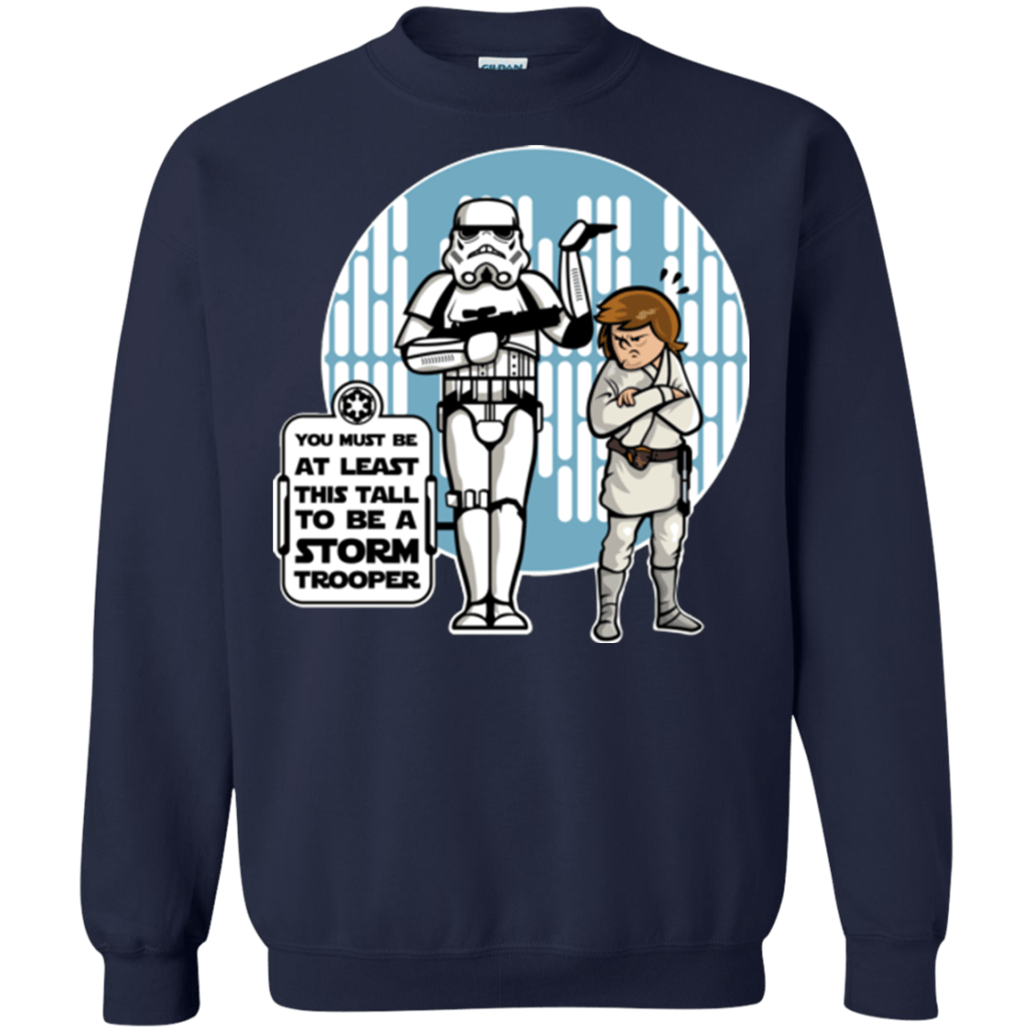 Sweatshirts Navy / Small This Tall Crewneck Sweatshirt