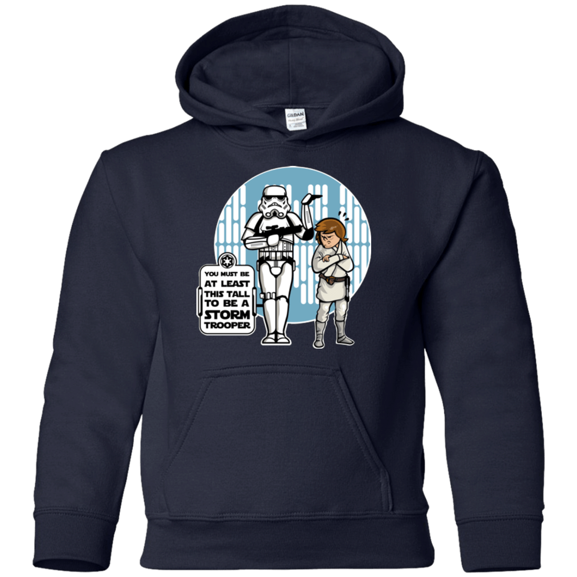 Sweatshirts Navy / YS This Tall Youth Hoodie