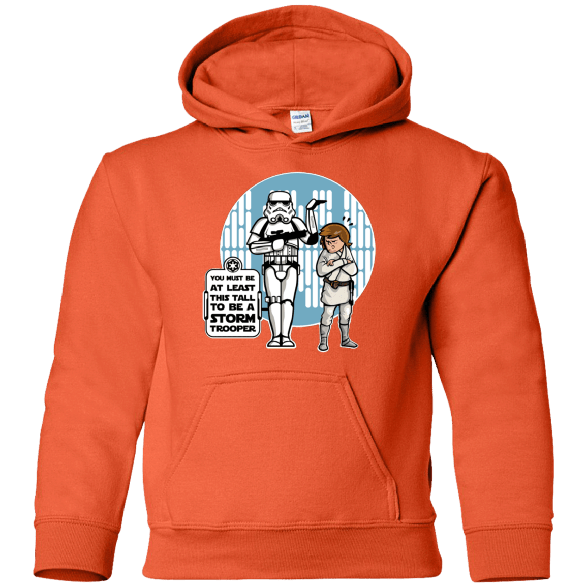 Sweatshirts Orange / YS This Tall Youth Hoodie