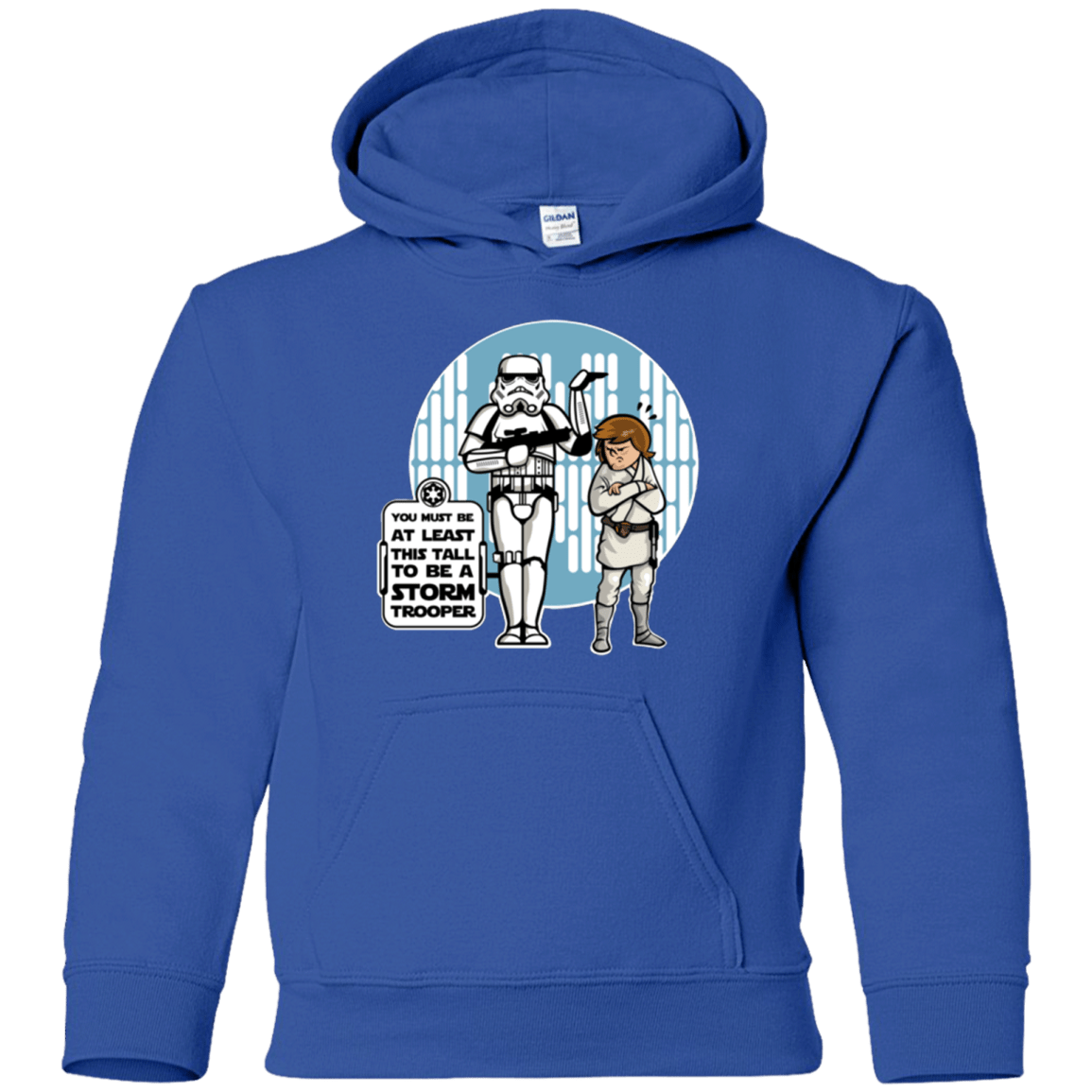 Sweatshirts Royal / YS This Tall Youth Hoodie