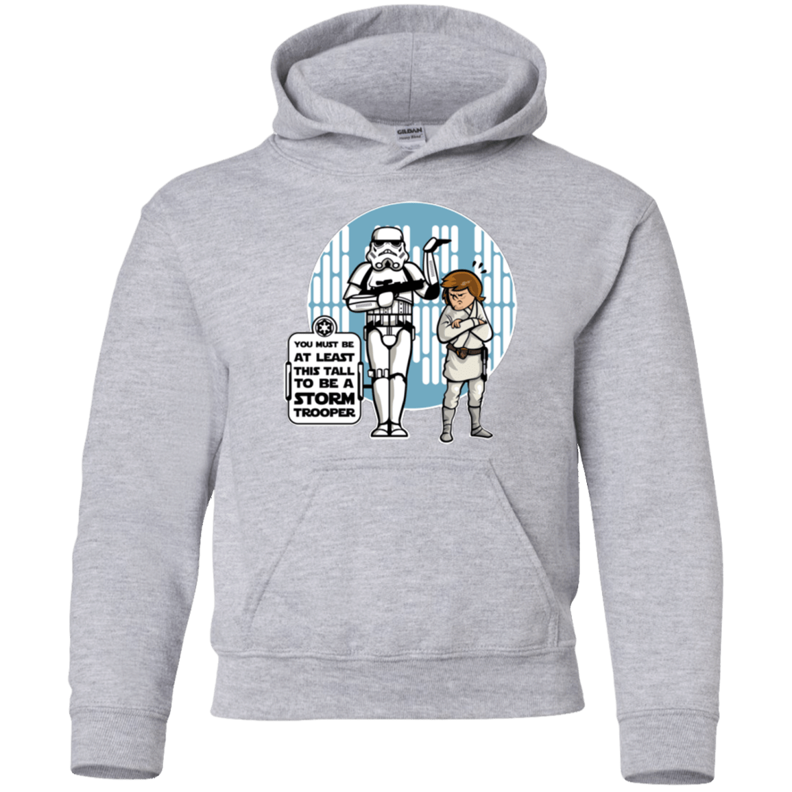 Sweatshirts Sport Grey / YS This Tall Youth Hoodie