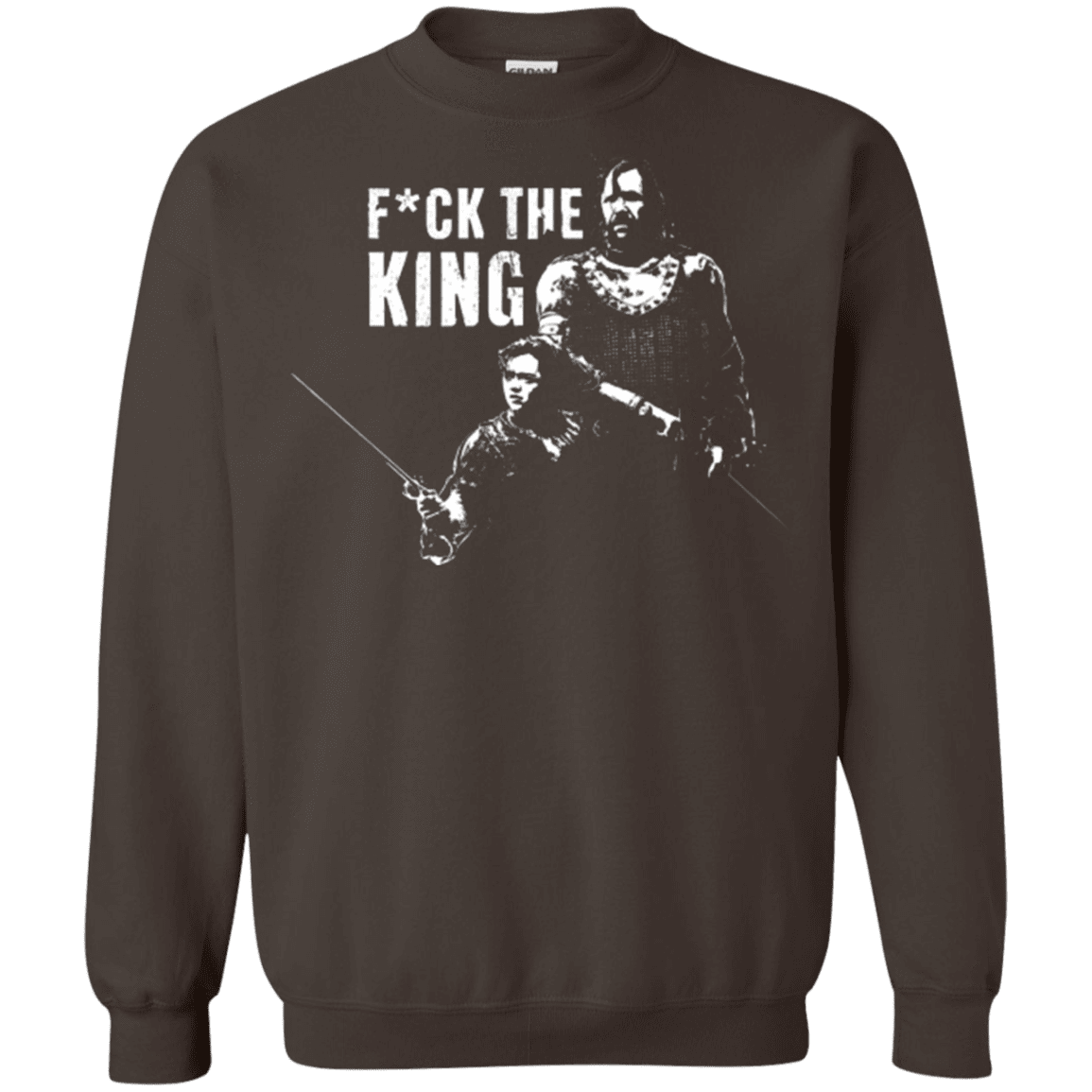 Sweatshirts Dark Chocolate / Small Throne Fiction Crewneck Sweatshirt