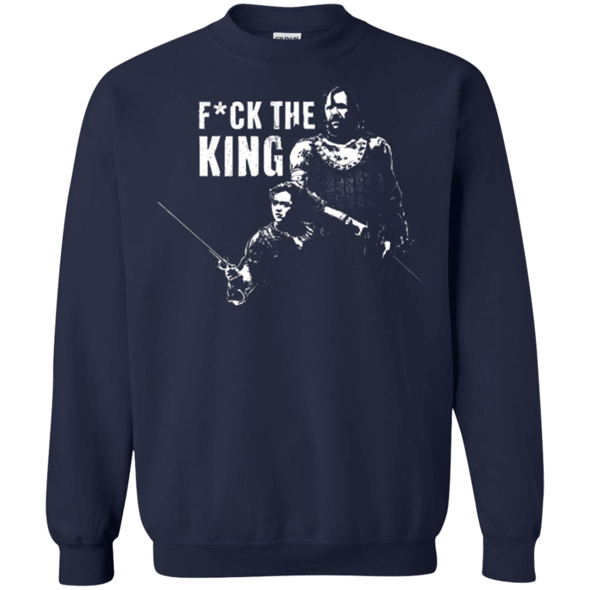 Sweatshirts Navy / Small Throne Fiction Crewneck Sweatshirt