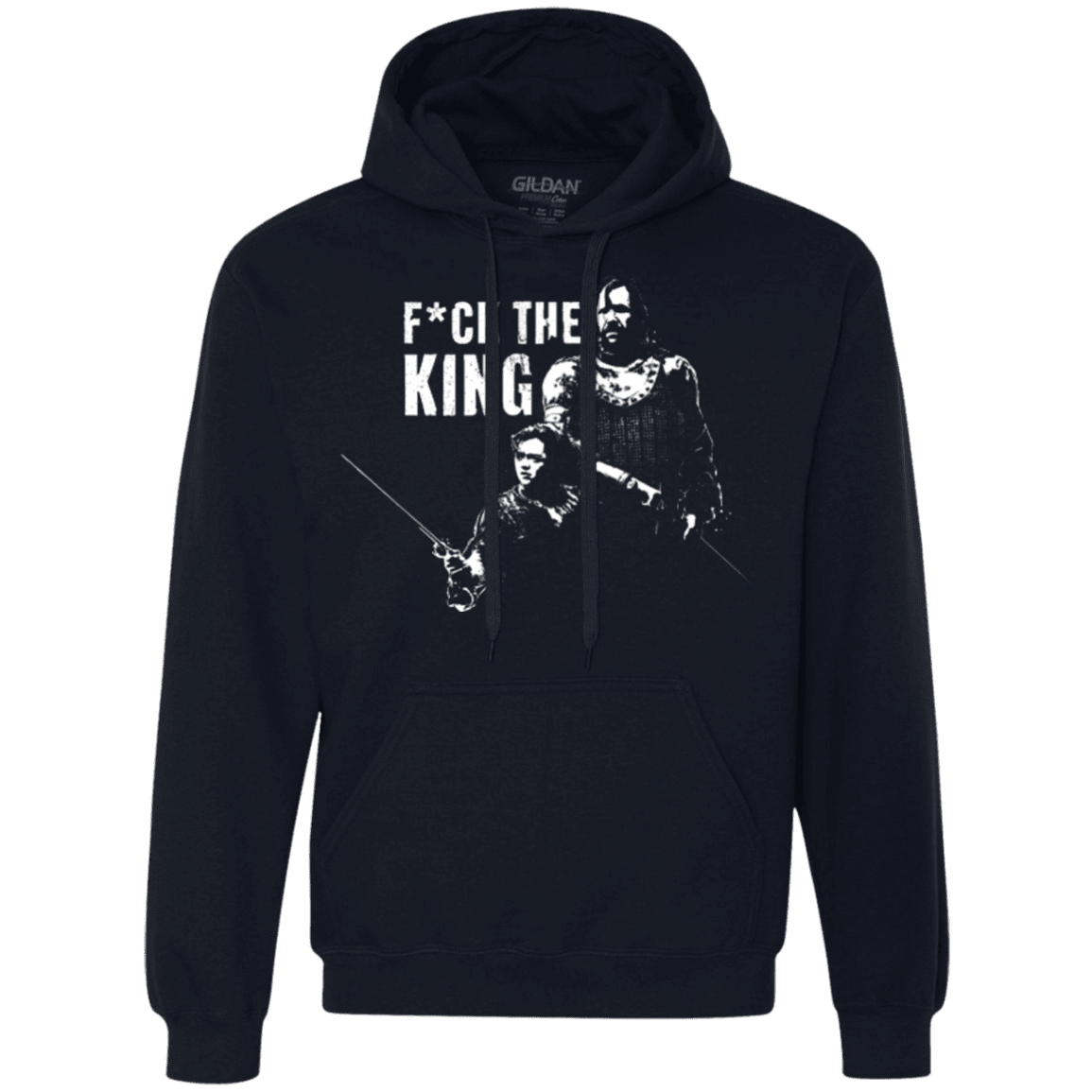Sweatshirts Navy / Small Throne Fiction Premium Fleece Hoodie