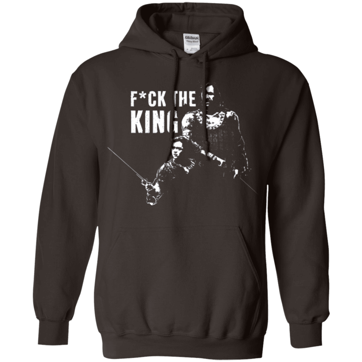 Sweatshirts Dark Chocolate / Small Throne Fiction Pullover Hoodie
